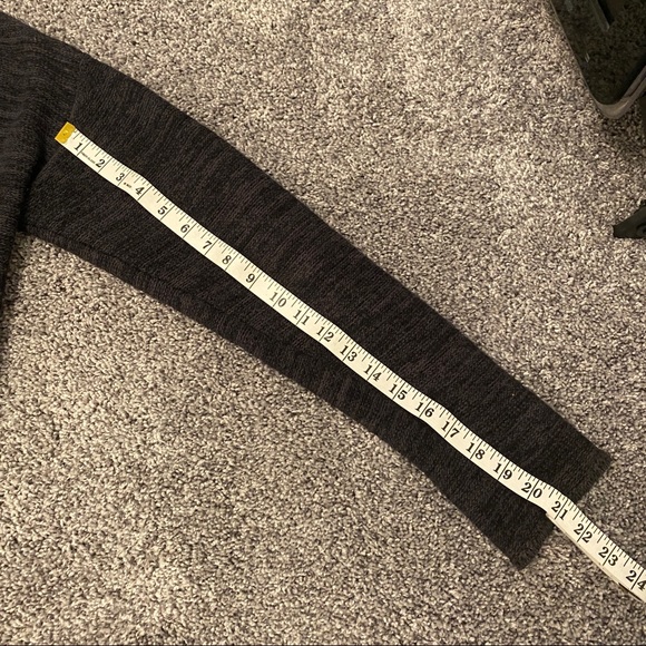 Columbia Rocky Range Black/Gray Heathered Wool Blend Long Cardigan Women’s Sz S - Picture 11 of 11